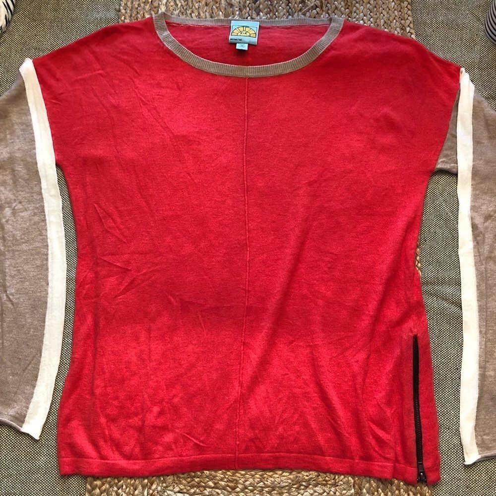 C&C California Colorblock Sweater Medium